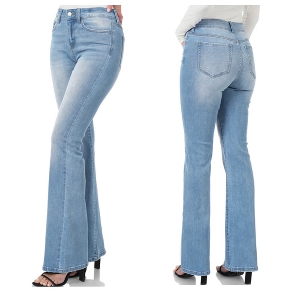01Great Fitting Mid Rise Flare Jeans - Picture 2 of 2